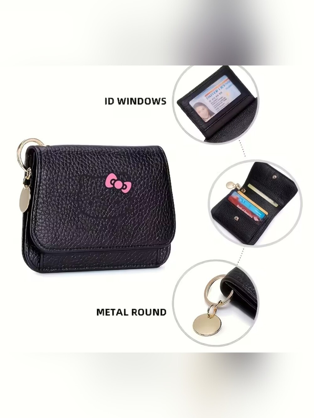 NEW Sanrio Black Hello Kitty Wallet🖤
